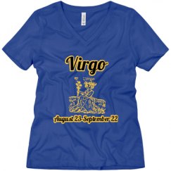 Ladies Relaxed Fit V-Neck Tee