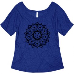 Ladies Flowy Slouchy Tee