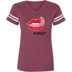 Ladies Relaxed Fit Vintage Sports Tee