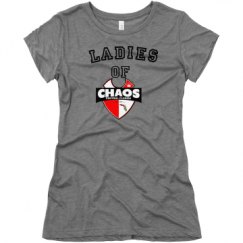 Ladies Slim Fit Super Soft Triblend Tee