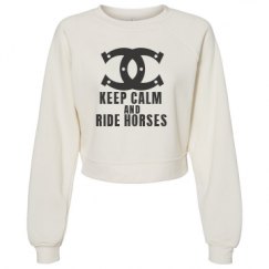 Women's Raglan Pullover Fleece