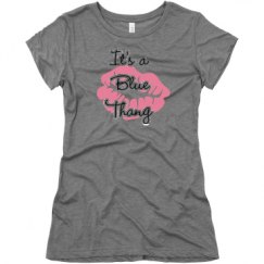 Ladies Slim Fit Super Soft Triblend Tee