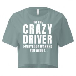 Ladies Festival Cali Crop Top Tee