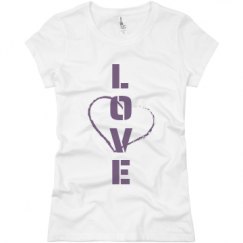 Ladies Slim Fit Basic Promo Jersey Tee