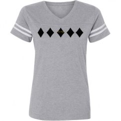 Ladies Relaxed Fit Vintage Sports Tee