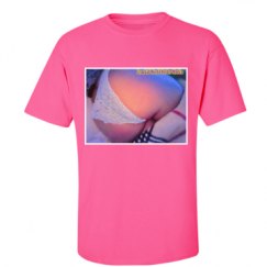Unisex Ultra Cotton Safety Neon Crewneck Tee