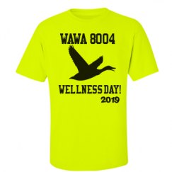 Unisex Ultra Cotton Safety Neon Crewneck Tee