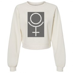 PLUTO BLOUSE White and Gray