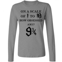 Ladies Relaxed Fit Basic Long Sleeve Tee