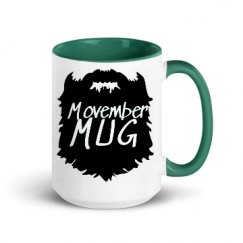 15oz Ceramic Mug with Color Inside