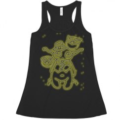 Ladies Flowy Racerback Tank