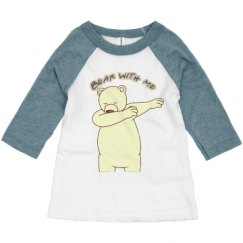 Toddler 3/4 Sleeve Raglan Tee