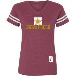 Ladies Relaxed Fit Vintage Sports Tee