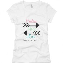 Ladies Slim Fit Basic Promo Jersey Tee