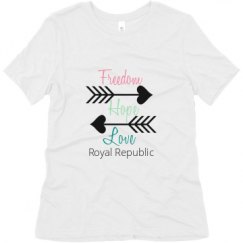 Ladies Relaxed Fit Super Soft Triblend Tee