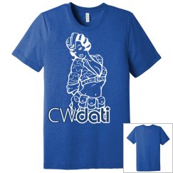 CW DATI BLUE UNISEX TEE