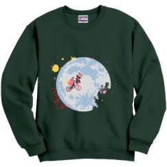 Unisex Film and Foil Crewneck Sweatshirt