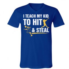 Unisex V-Neck Jersey Tee