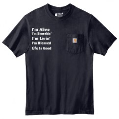 Unisex Carhartt Tall Pocket Tee