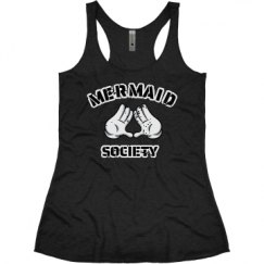 Ladies Slim Fit Super Soft Racerback Triblend Tank