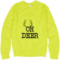 Unisex Neon Crewneck Sweatshirt