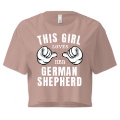 Ladies Festival Cali Crop Top Tee