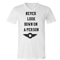 Unisex V-Neck Jersey Tee