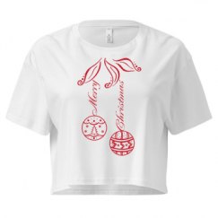 Ladies Festival Cali Crop Top Tee