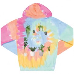 Unisex Tie-Dye Fleece Hoodie