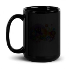 15oz Black Glossy Mug