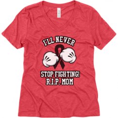 Ladies Relaxed Fit Super Soft Triblend V-Neck Tee