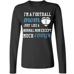 Ladies Relaxed Fit Basic Long Sleeve Tee