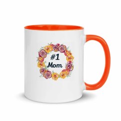 11oz Ceramic Mug with Color Inside