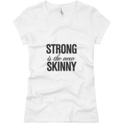 Ladies Slim Fit Basic Promo Jersey Tee
