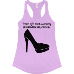Ladies Slim Fit Racerback Tank Top