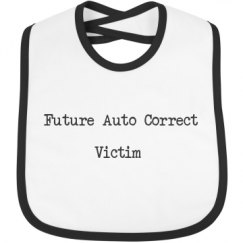 Infant Contrast Trim Bib