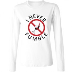 Ladies Relaxed Fit Basic Long Sleeve Tee