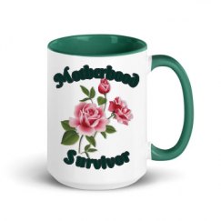 15oz Ceramic Mug with Color Inside