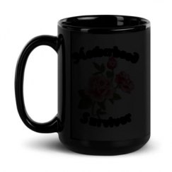 15oz Black Glossy Mug