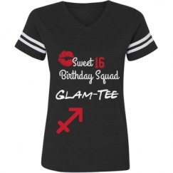 Ladies Relaxed Fit Vintage Sports Tee