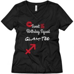 Ladies Relaxed Fit V-Neck Tee