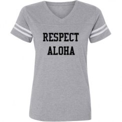 Ladies Relaxed Fit Vintage Sports Tee