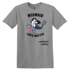 MODERN MODEL MERMAID LIVES MATTER WOMEN'S SHIRT