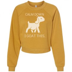 Women's Raglan Pullover Fleece