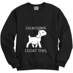 Unisex Film and Foil Crewneck Sweatshirt