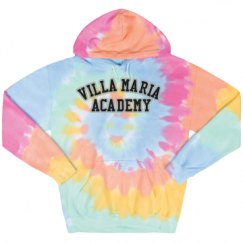 Unisex Tie-Dye Fleece Hoodie