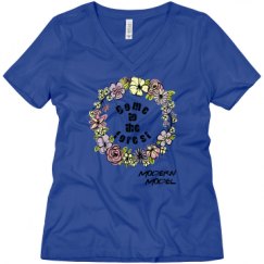 Ladies Relaxed Fit V-Neck Tee