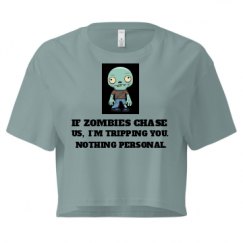 Ladies Festival Cali Crop Top Tee