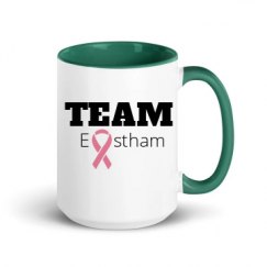 15oz Ceramic Mug with Color Inside