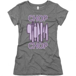 Ladies Slim Fit Super Soft Triblend Tee